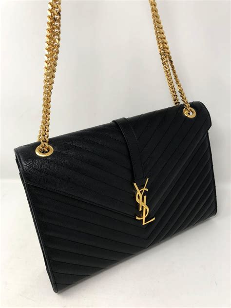 ysl black.purse|ysl purse all black.